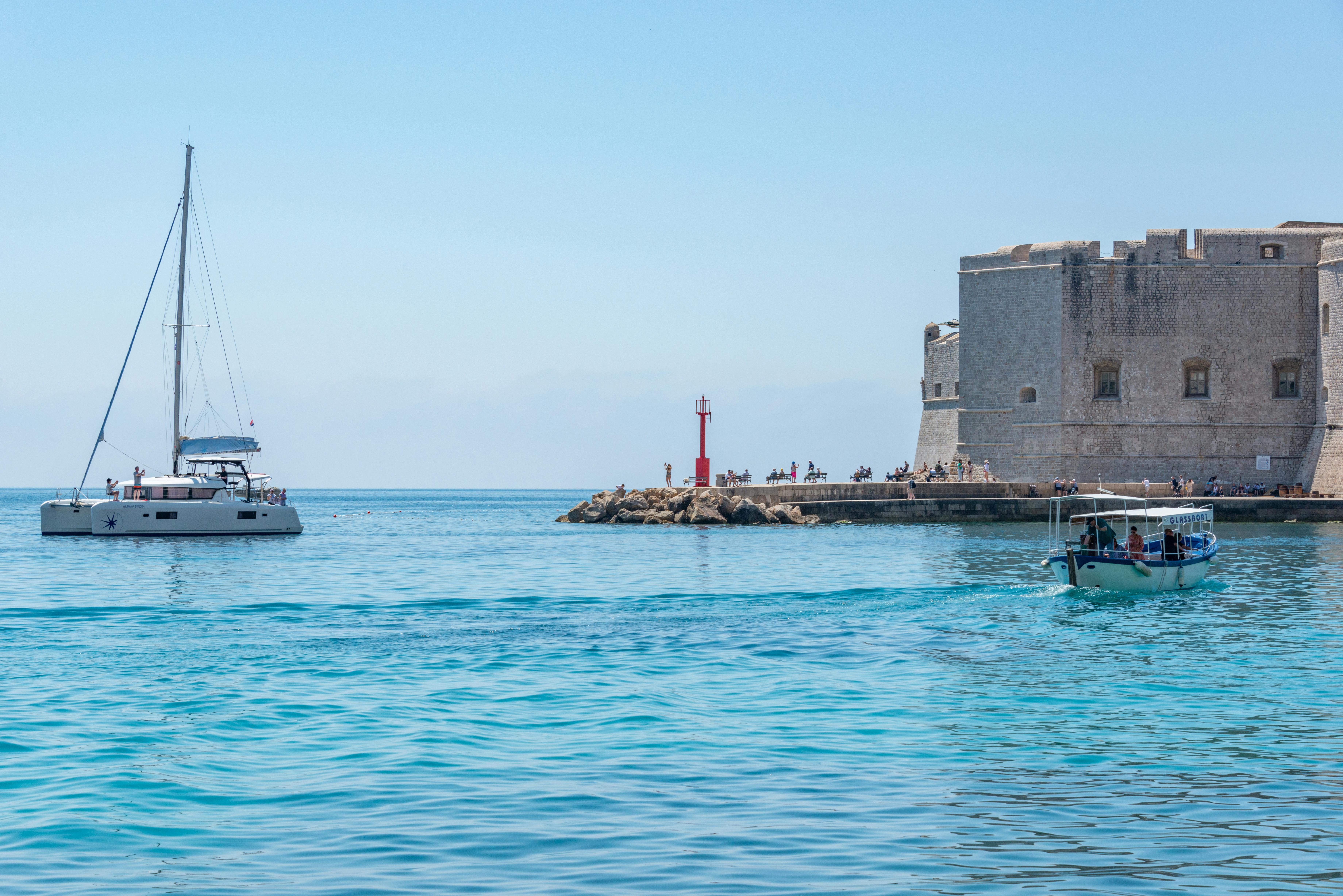 Catamaran charter from Dubrovnik Croatia